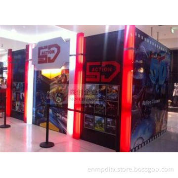 Indoor Use 5D Theater Equipment with 5D Motion Chair and 3D